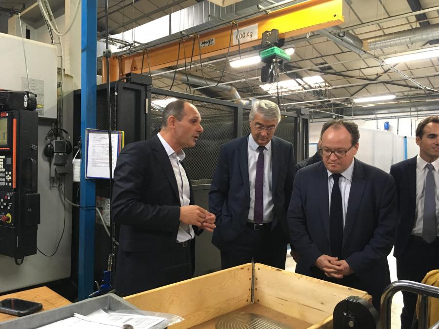 Signature Entre La Banque Populaire Occitane Et La BEI Dans Les Locaux De R Meca Entreprises