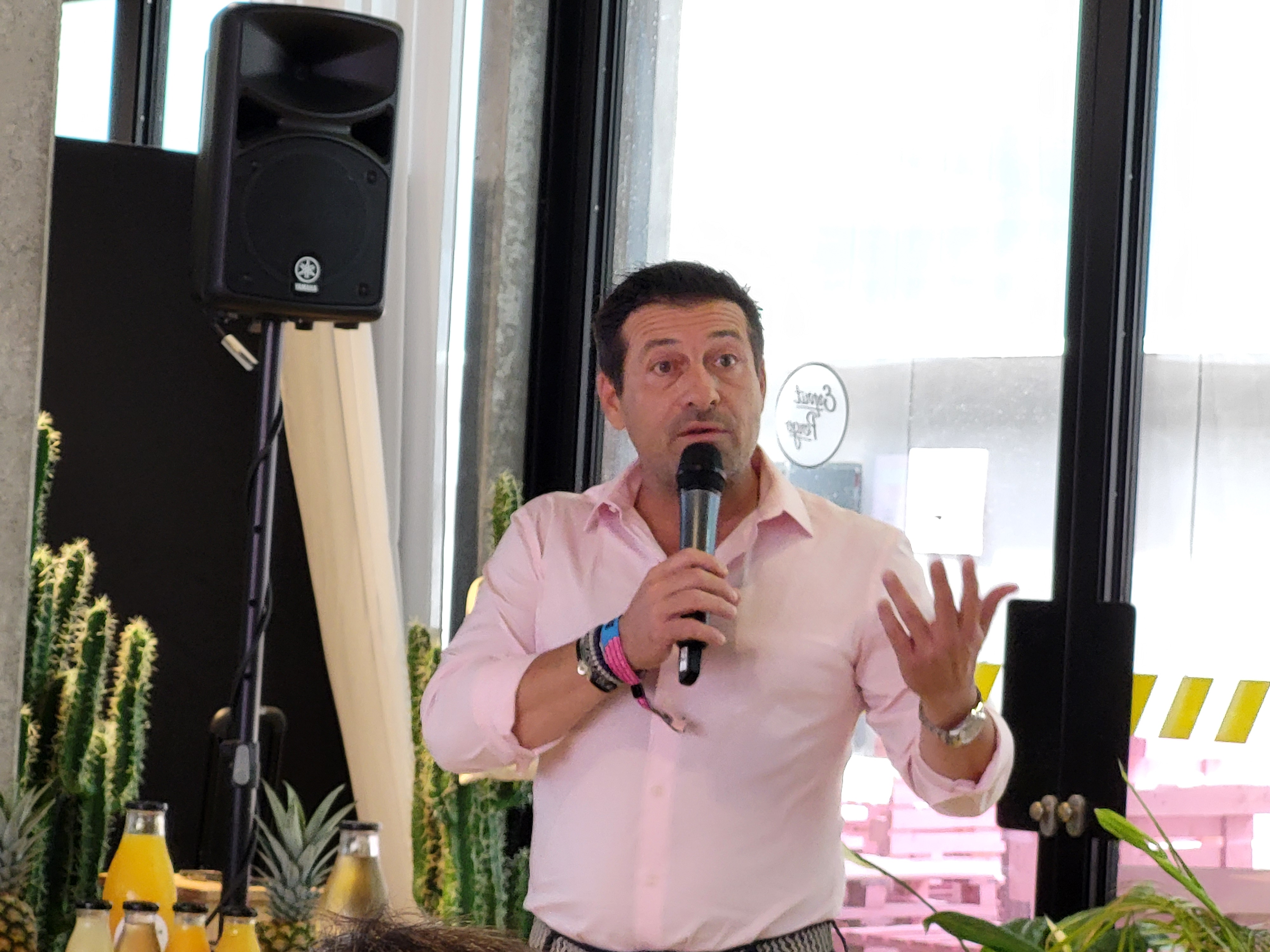 Thomas Fantini, co-président de la CFA (Cité des formations & des apprentissages) de Toulouse-Blagnac. (Photo : Anthony Assémat - Entreprises Occitanie)