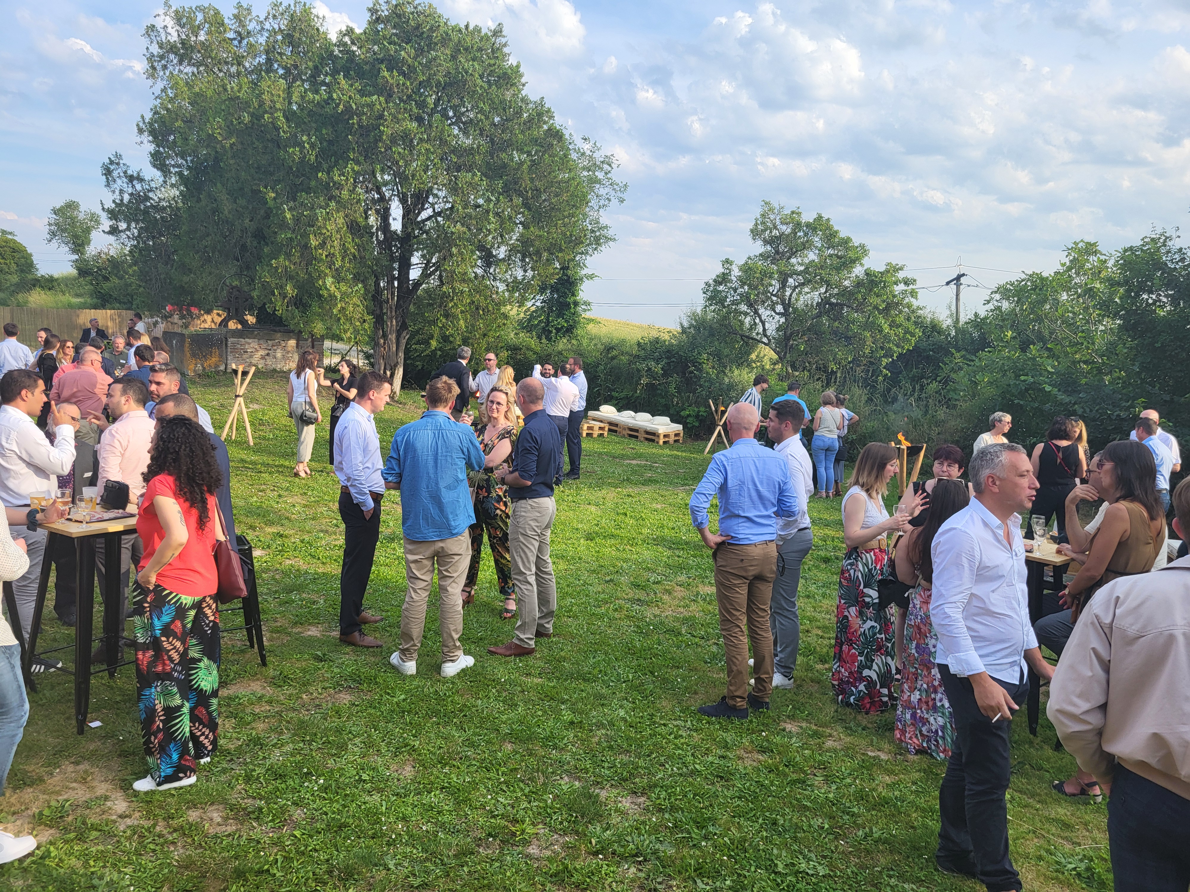 Jeudi 6 juin 2024, les salariés de Selva Group ont fêté les 20 ans de l'entreprise au château de Bonrepos-Riquet. (Photo : Anthony Assémat - Entreprises Occitanie)