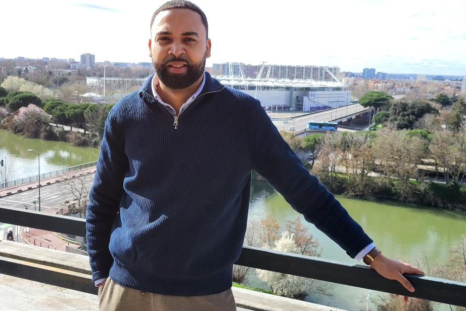 Widdy Ben Amou est le nouveau chef de projet entreprenariat au sein du Medef de Haute-Garonne. (Photo : Anthony Assémat - Entreprises Occitanie)