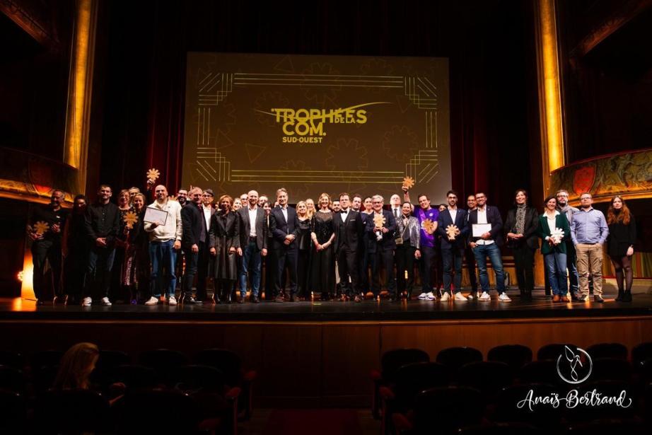 Découvrez les lauréats de la 11e édition des Trophées de la Com Sud-Ouest, dont la cérémonie s'est déroulée au Théâtre du Capitole de Toulouse mercredi 27 novembre 2024. (Photo : Anaïs Bertrand)