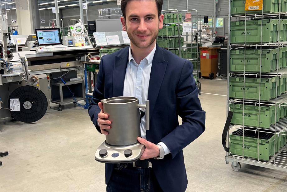 Damian Py, le repreneur de Kippit, veut poursuivre sur le marché de la bouilloire durable, mais en fabriquant des produits moins chers. (Photo : BIM Group)