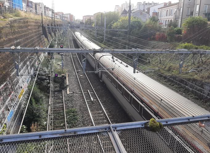 Créée en 2021 à Montpellier (Hérault), la start-up RAILwAI propose d'anticiper les problèmes d'infrastructures sur le réseau ferroviaire (ici près de la gare Matabiau, à Toulouse) en croisant les données existantes. (Photo : Anthony Assémat - Entreprises Occitanie)