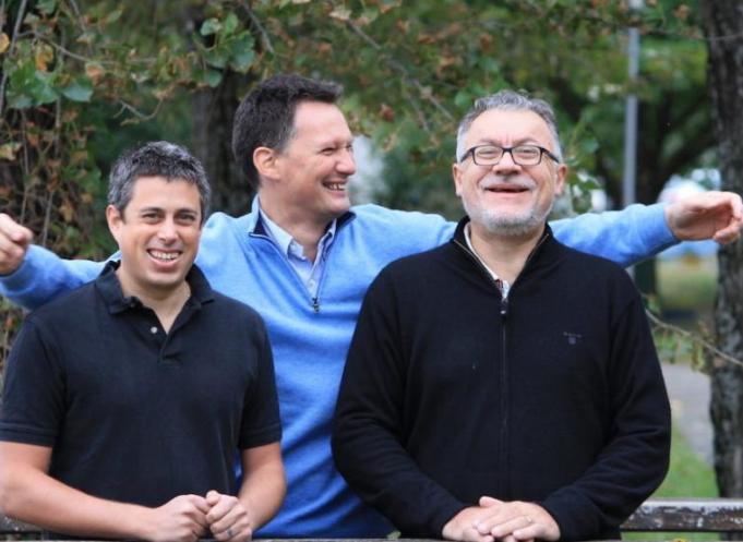 Les trois fondateurs de Simsoft Industry. 