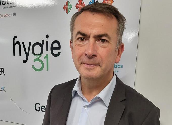 Hervé Jouves, président de Hygie 31, entreprise classée 4e du Top Economique Occitanie 2025 avec plus de 2,7 milliards d'euros de chiffre d'affaires réalisés en 2023. (Photo : Anthony Assémat - Entreprises Occitanie)